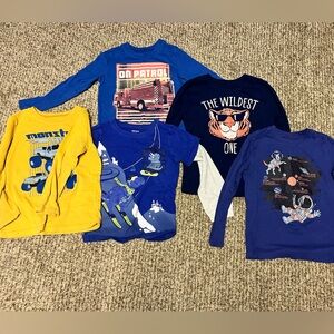 Carter's long sleeve Tshirts 4T